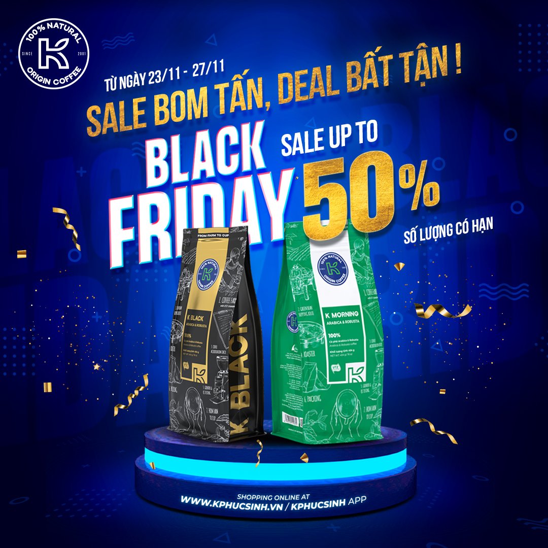 [23/11 - 27/11/2022] BLACK FRIDAY - SALE BOM TẤN, DEAL BẤT TẬN!!!! 